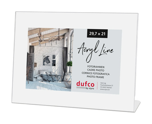 DUFCO Acryl-Bilderrahmen 21x29.7cm 1420.00086 quer Idealshop
