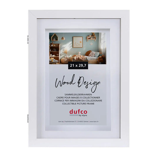 DUFCO Bilderrahmen 21x29.7cm 1620.10001 MemoryFrame, weiss Idealshop