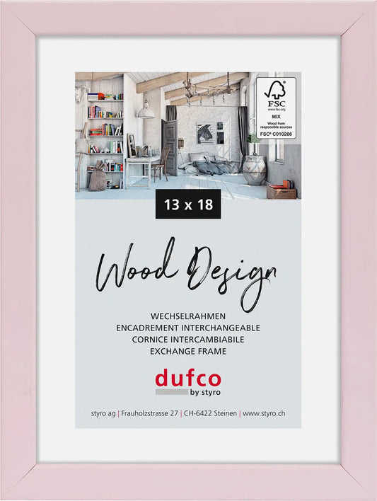 DUFCO Bilderrahmen Hay 13x18cm 1610.81081 hellrosa Idealshop