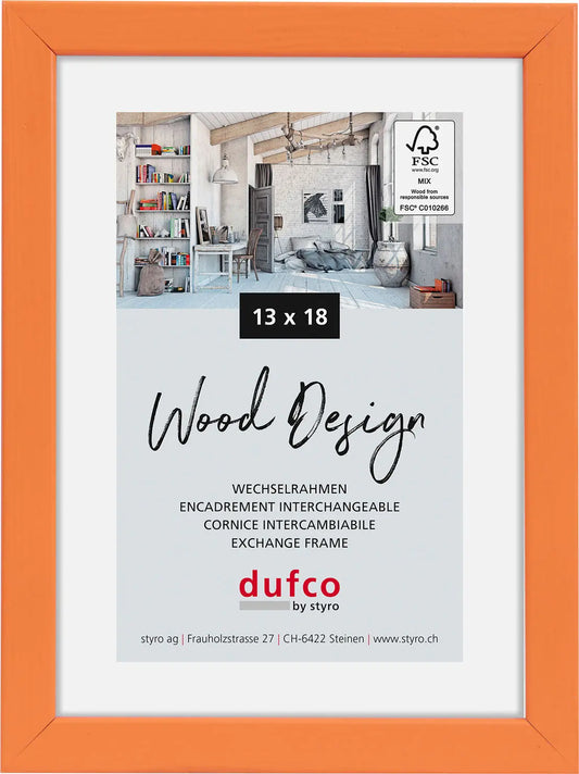 DUFCO Bilderrahmen Hay 13x18cm 1610.81101 orange Idealshop