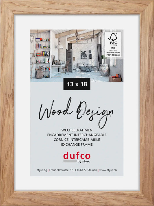 DUFCO Bilderrahmen Hay 13x18cm 1610.81111 Eiche hell Idealshop