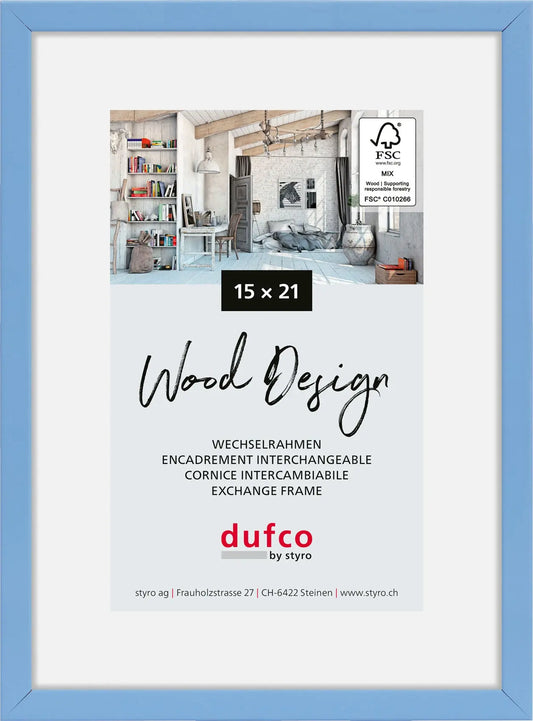 DUFCO Bilderrahmen Hay 15x21cm 1610.81062 hellblau Idealshop