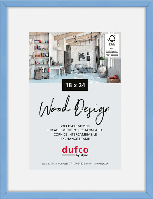 DUFCO Bilderrahmen Hay 18x24cm 1610.81063 hellblau Idealshop