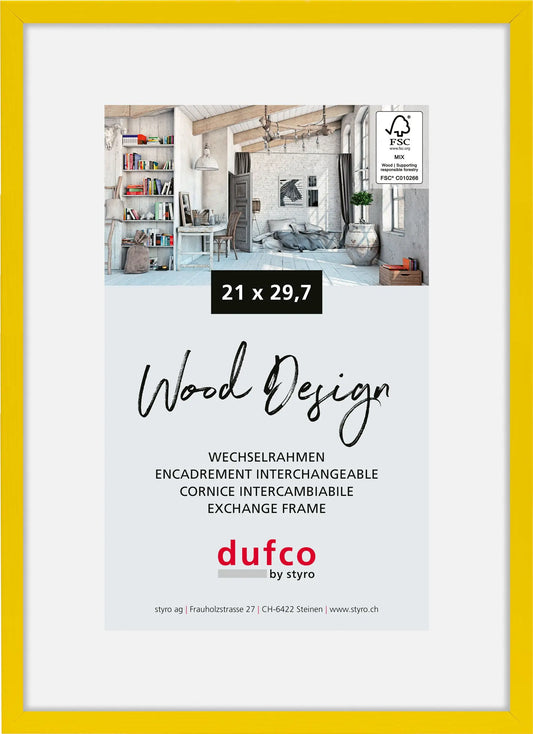 DUFCO Bilderrahmen Hay 21x29.7cm 1610.81074 gelb Idealshop