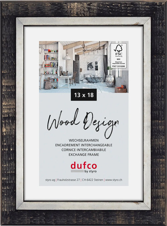 DUFCO Bilderrahmen Lima 13x18cm 1610.81131 anthrazit Idealshop