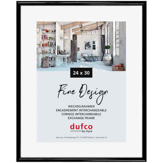 DUFCO     Bilderrahmen schwarz Idealshop