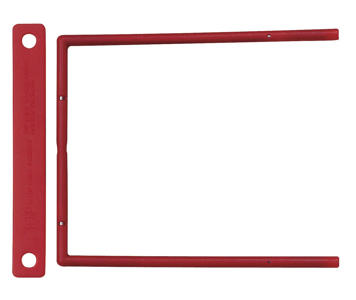 DUFCO Heftverschluss 51006 D-Clip rot 20 Stk. Idealshop