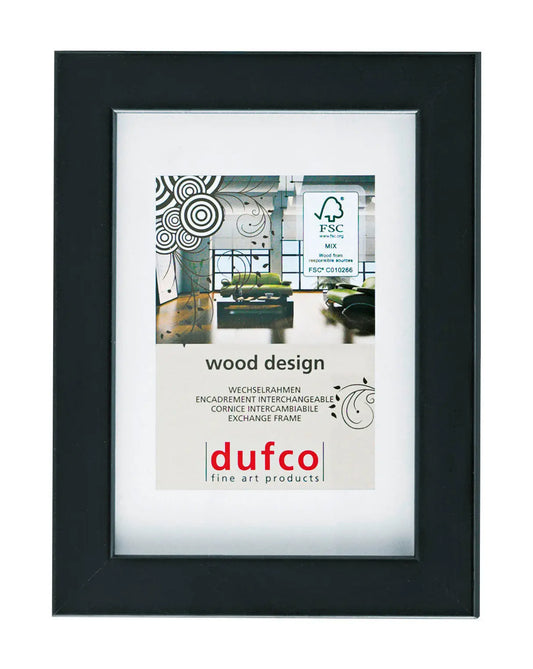 DUFCO Holz-Bilderrahmen 15x21cm 1610.80110 Toronto schwarz Idealshop