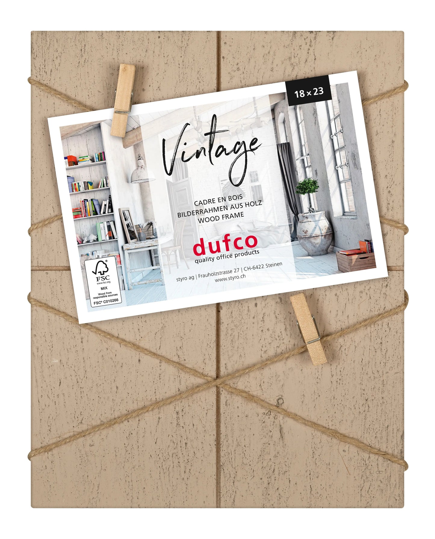 DUFCO     Holz-Bilderrahmen Vintage Idealshop