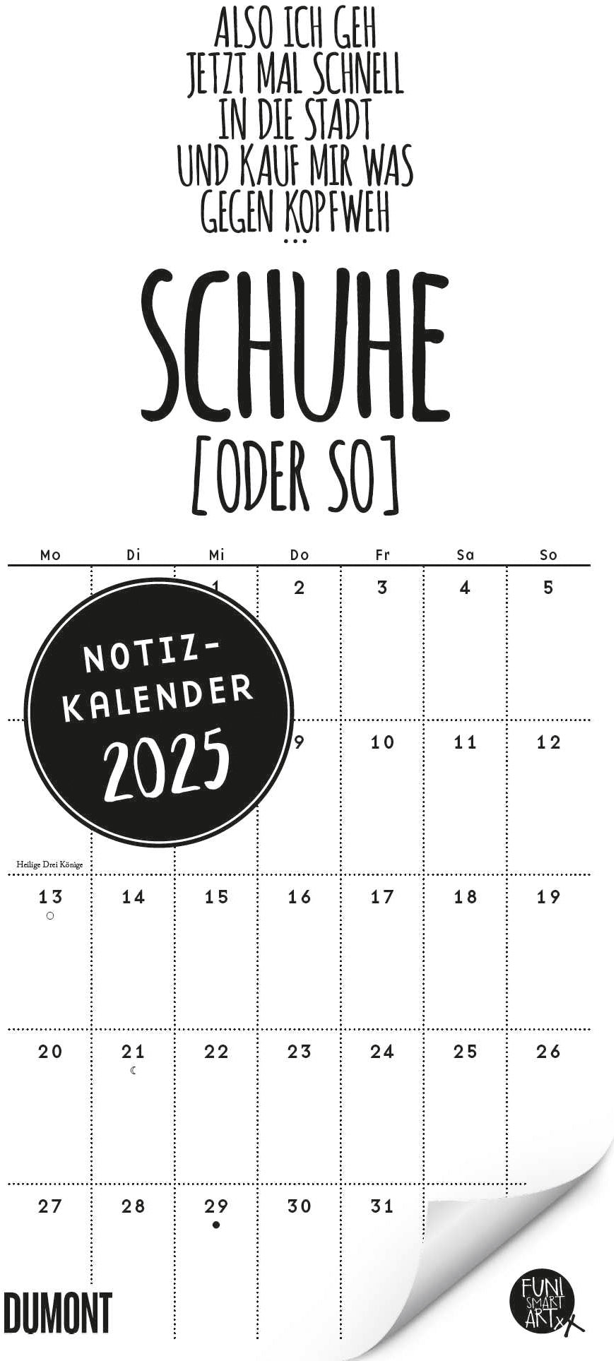 DUMONT    Notizkalender             2025