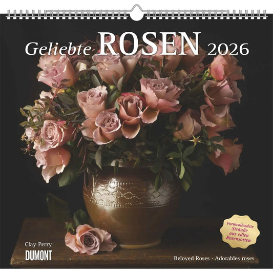 DUMONT Bildkalender 2026 260373 Rosen ML 38x35.5cm Idealshop