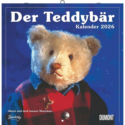 DUMONT Bildkalender 2026 260816 Der Teddybär DE 30x30cm Idealshop