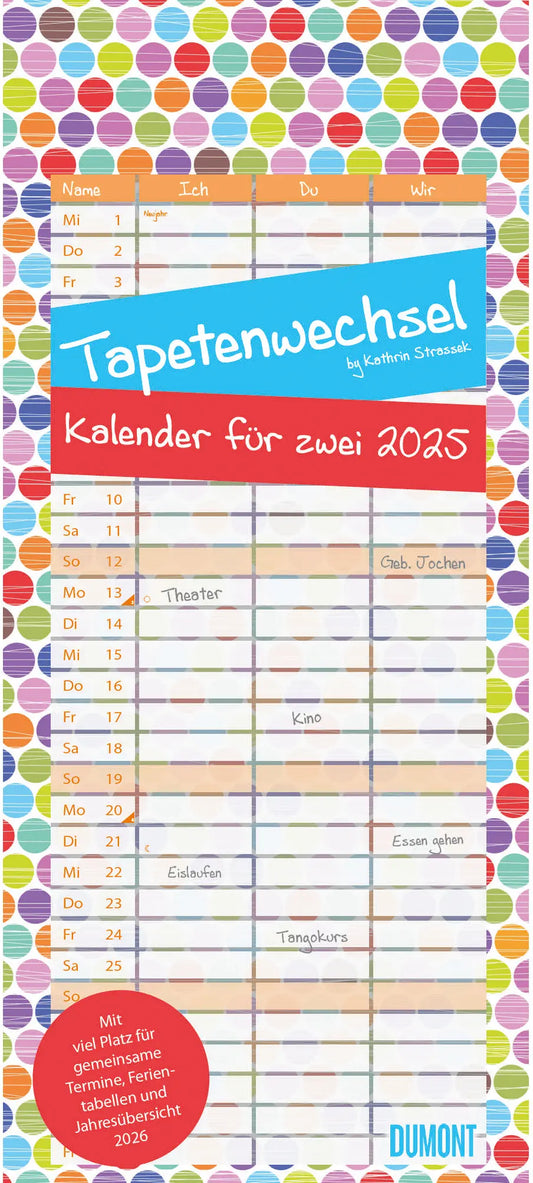 DUMONT    Paar-Planer               2025 Idealshop