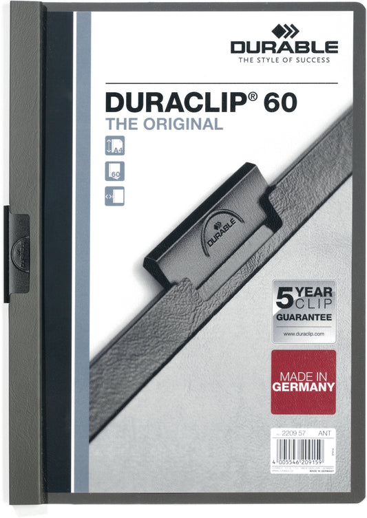 DURABLE   Klemmhefter DURACLIP 60     A4