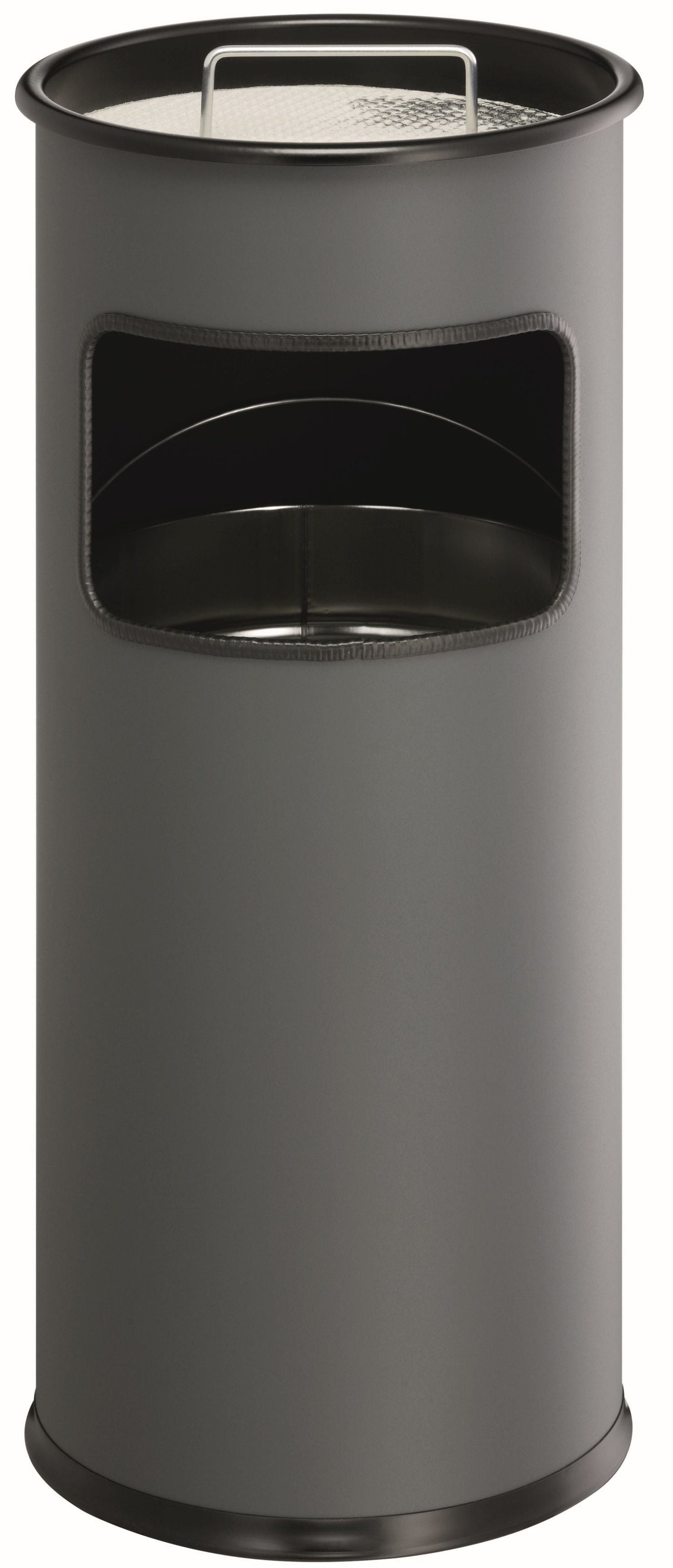 DURABLE Abfalleimer 333058 mit Ascher, 17L, anthrazit Idealshop