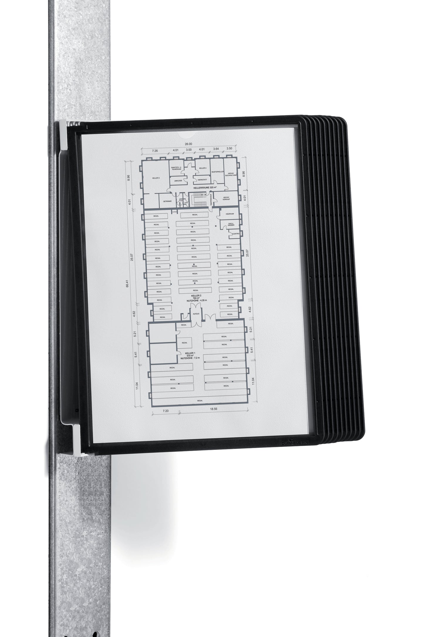 DURABLE   Vario Magnet Wall 10        A4