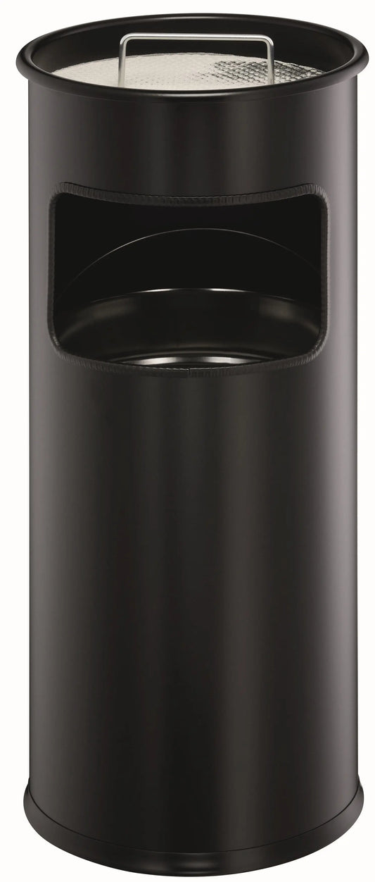 DURABLE Abfalleimer 333001 mit Ascher, 17L, schwarz Idealshop