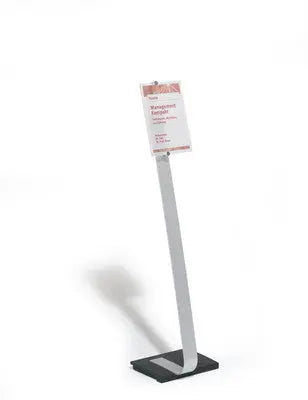 DURABLE   Bodenständer CRYSTAL SIGN   A4 Idealshop