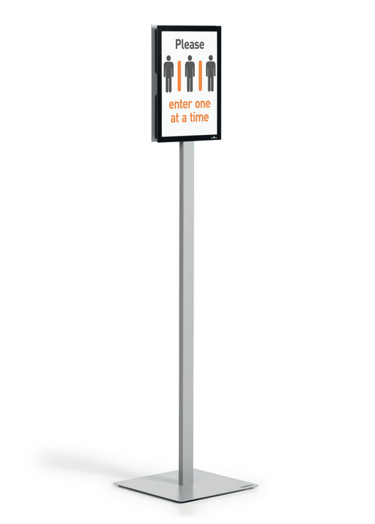 DURABLE Bodenständer BASIC A4 501257 grau Idealshop