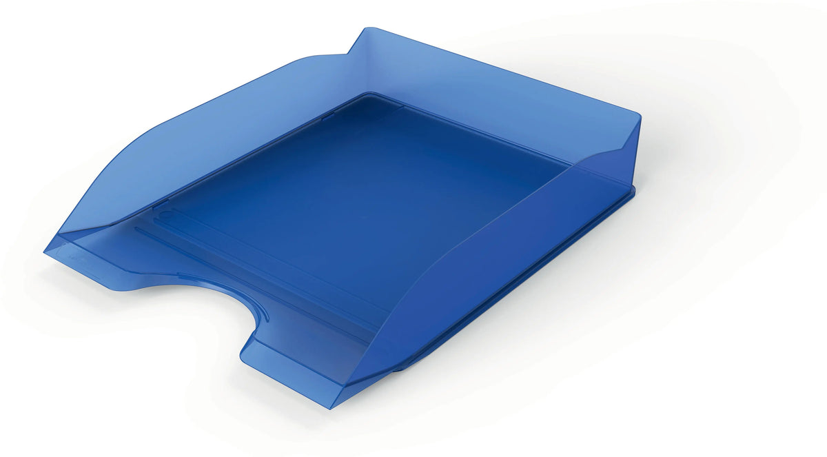 DURABLE Briefkorb Basic A4 1701674540 blau-transparent Idealshop