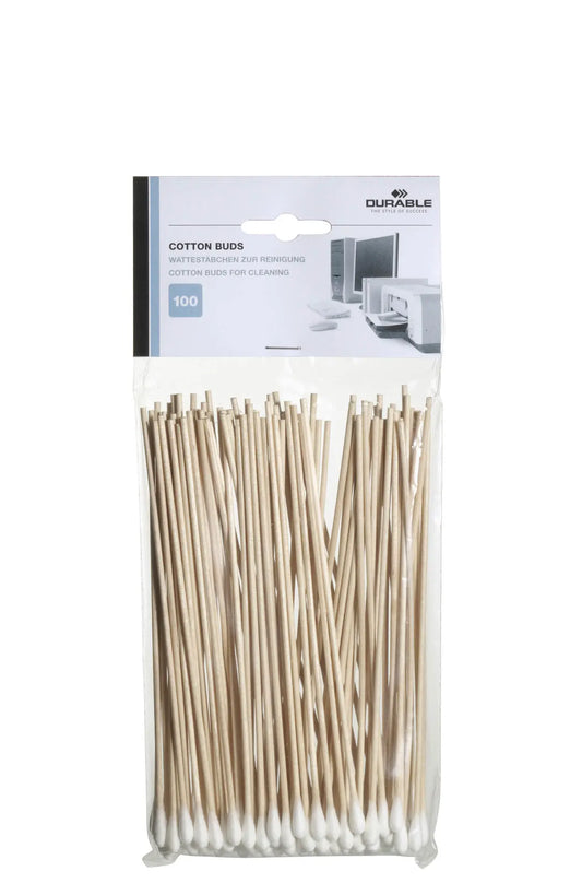 DURABLE Cotton Buds 578902 Wattestäbchen 100 Stück Idealshop