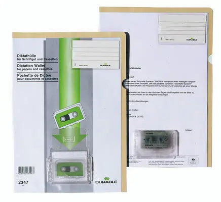 DURABLE   Diktathülle                 A4 Idealshop