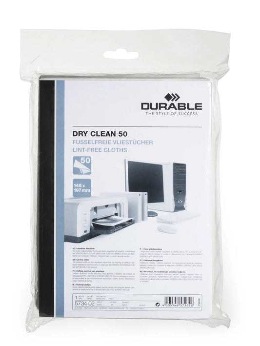 DURABLE Dry Clean 50 573402 Vliestücher 50 Stück Idealshop