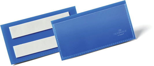 DURABLE Etikettentasche 100X38mm 175907 selbstklebend,,50 Stück Idealshop