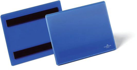 DURABLE Kennzeichnungstasche A6 175607 magnetisch,quer,50 Stück Idealshop