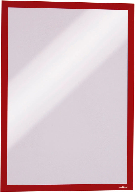 DURABLE Magnetic Duraframe A3 486803 rot 5 Stück Idealshop