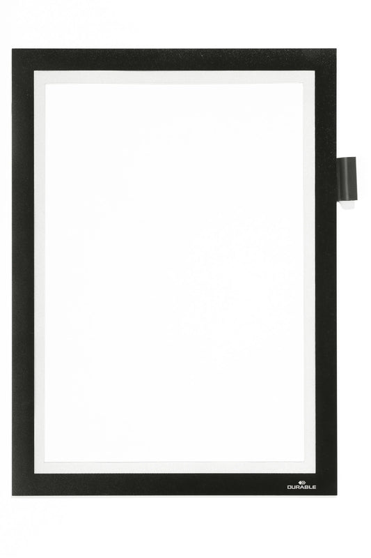 DURABLE Magnetic Note DURAFRAME A4 498901 schwarz Idealshop
