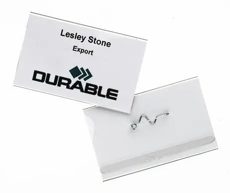 DURABLE Namensschild 860419 90x54mm 10 Stück Idealshop
