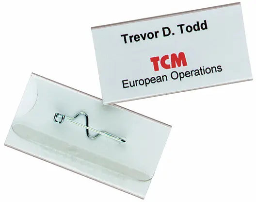 DURABLE Namensschild 860619 30x60mm 10 Stück Idealshop