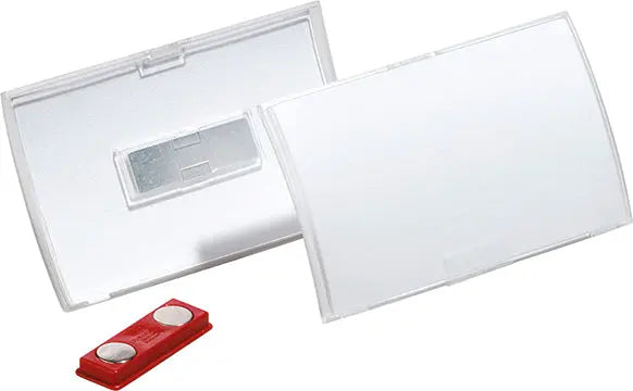 DURABLE Namensschild ClickFold 90x54mm 821519 10 Stück mit Magnet Idealshop