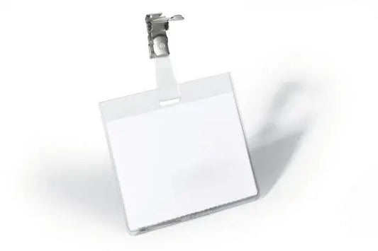 DURABLE Namensschild mit Clip 800319 transp., PVC, 60x90mm 25 Stk. Idealshop