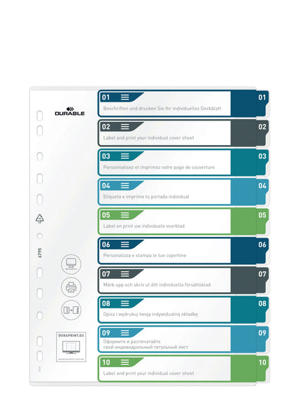 DURABLE   Register PP                A4+ Idealshop