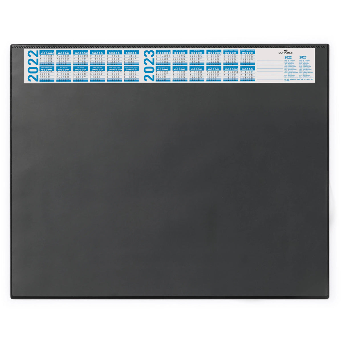 DURABLE Schreibunterlage 52x65cm 720401 schwarz Idealshop