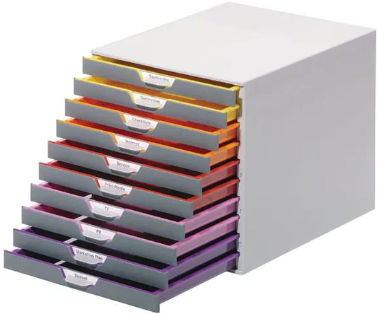 DURABLE   Schubladenbox Varicolor 10 -C4 Idealshop