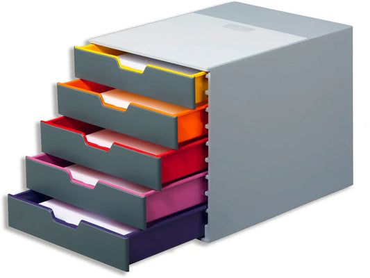 DURABLE   Schubladenbox Varicolor 5  -C4 Idealshop