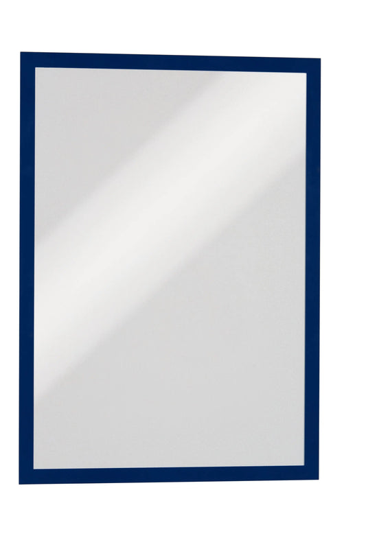 DURABLE Sichtfenster Duraframe 487307 blau, selbstklebend 2 Stück Idealshop