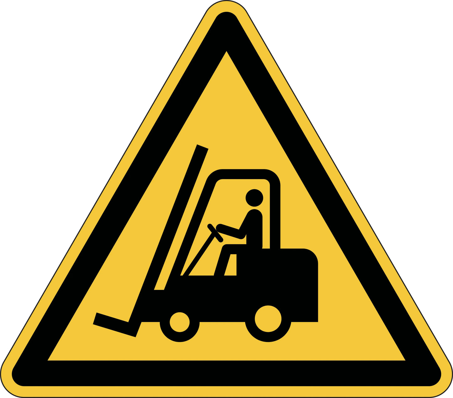 DURABLE Symbol -Warnung Vor Flurförd. 173404 Idealshop