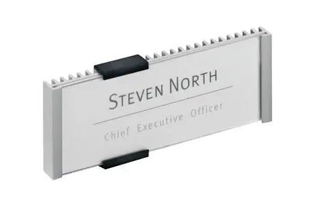 DURABLE Türschild Info Sign 480023 silber, aluminium 149x52.5mm Idealshop