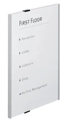DURABLE Türschild Info Sign A3 480823 silber, aluminium 297x420mm Idealshop