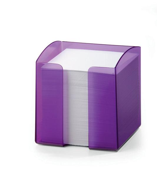 DURABLE Zettelbox Trend 10x10cm 1701682992 violett transp. Idealshop