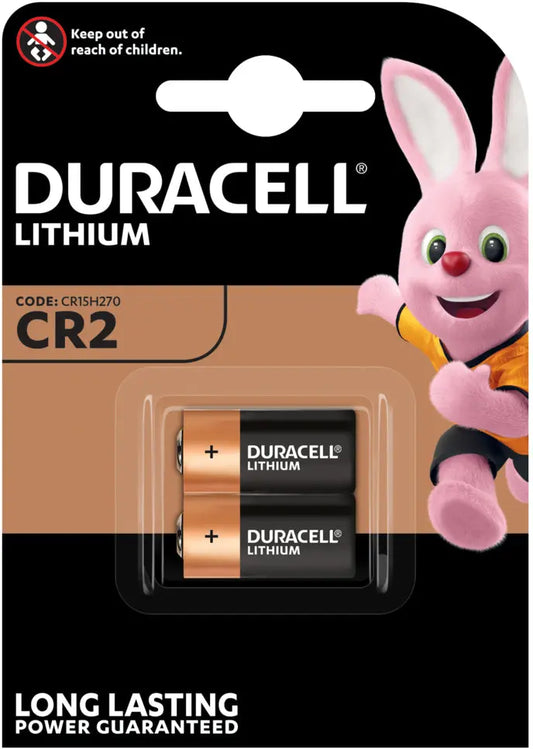 DURACELL Batterie Lithium CR15H270 CR2, 3V 2 Stück Idealshop