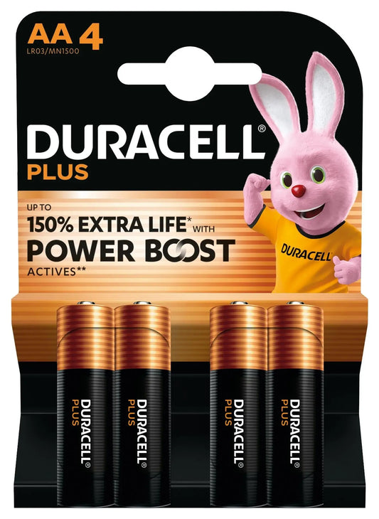 DURACELL Batterie Plus MN1500 4-176027 AA, LR6 4 Stk. Idealshop
