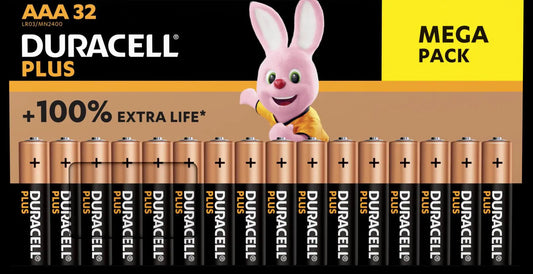 DURACELL Batterie Plus Power 4-149045 4-149045 AAA/LR03 32 Stück Idealshop