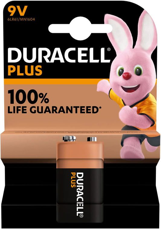 DURACELL Batterie Plus Power MN1604 6LR61, 9V Idealshop