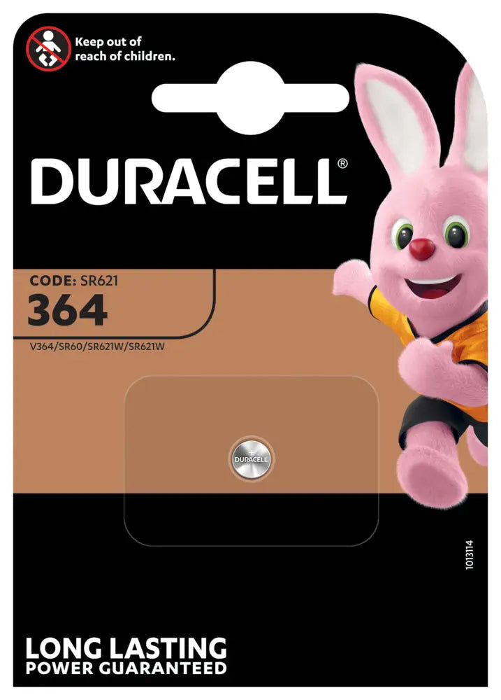 DURACELL Knopfbatterie Specialty 364 V364, SR60, SR621W, 1.5V Idealshop