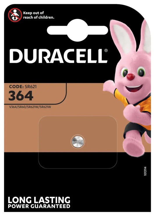 DURACELL Knopfbatterie Specialty 364 V364, SR60, SR621W, 1.5V Idealshop